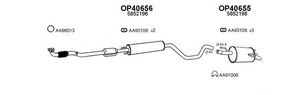 VENEPORTE 400288 Exhaust System